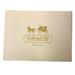 Coach Party Supplies | Coach Paper Gift Card Sleeve Beige | Color: Cream | Size: Os