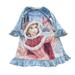 Disney Pajamas | Disney Beauty & The Beast Belle Girls Winter Nightgown | Color: Blue/Pink | Size: Sg