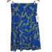 Lularoe Skirts | Lularoe Statue Of Liberty Print Azure Skirt | Color: Blue | Size: M