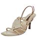 Louis Vuitton Shoes | Louis Vuitton Cream Leather Ankle Strap Sandals Size 36.5 | Color: Cream | Size: 36.5