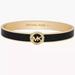 Michael Kors Jewelry | Michael Kors Logo Hinged Bangle Bracelet New With Tags And Box | Color: Black/Gold | Size: Os