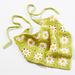 Anthropologie Accessories | Anthropologie Daisy Floral Crochet Hair Scarf | Color: Green/White | Size: Os