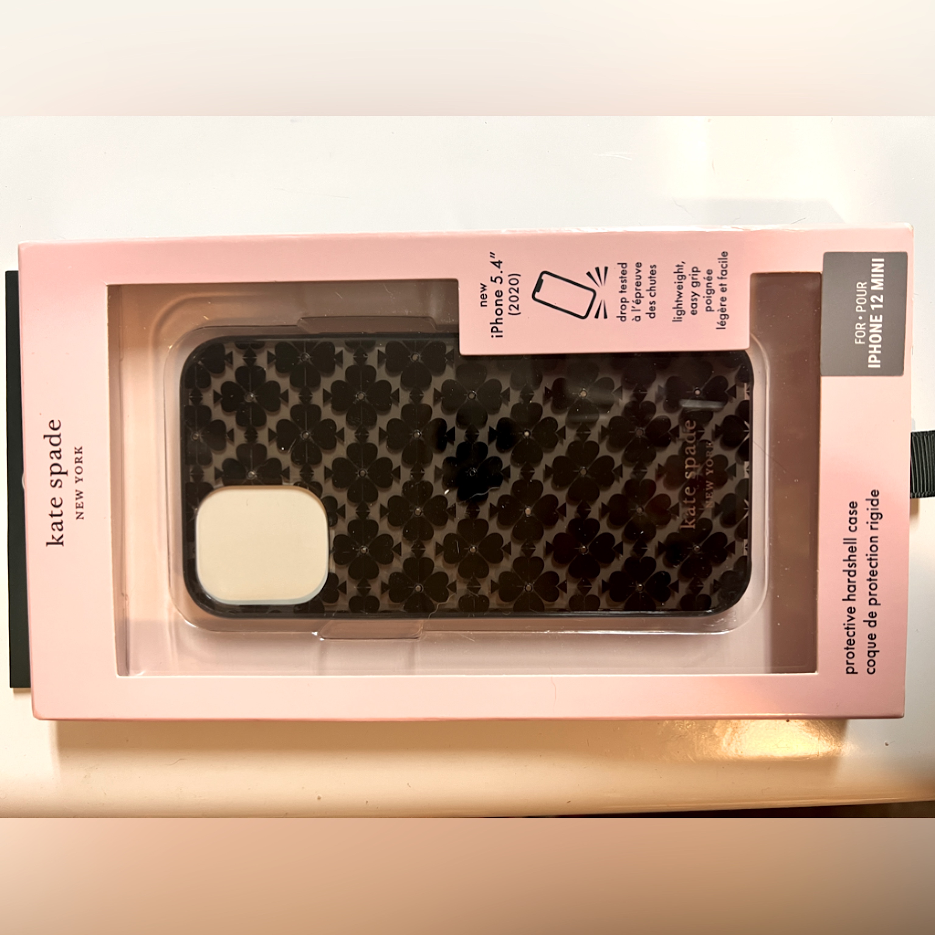 Kate Spade Cell Phones & Accessories | Authentic Kate Spade Cell Phone Cover For Iphone 12 Mini | Color: Black | Size: Os