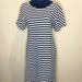 J. Crew Dresses | J. Crew Womens Cotton T-Shirt Dress - Size Small | Color: Black/White | Size: S