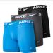 Nike Underwear & Socks | Nike Essential Micro Boxer Brief W/Dri Fit Technology | Color: Blue/Gray | Size: Xl