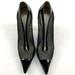 Gucci Shoes | Gucci Authentic Black Leather/Mesh Gucci Heels - Size 7b | Color: Black | Size: 7b