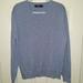 J. Crew Sweaters | J Crew Light Blue V-Neck Long Sleeve Sweater Men's Sz Large. | Color: Blue | Size: L