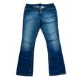 Levi's Jeans | Levis Jeans 520 Too Superlow Womens Junior 11 M Distressed Denim Flare Leg Y2k | Color: Blue | Size: 11j