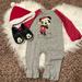 Disney One Pieces | Baby Boy Christmas Outfit | Color: Red | Size: 3-6mb