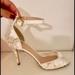 Kate Spade Shoes | Brand New Kate Spade New York Floral Ideline Lace Sandal 4” Stiletto Heel | Color: White | Size: 10