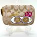 Coach Accessories | Coach Travel Jewelry Box | Color: Gold/Tan | Size: Os