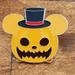 Disney Jewelry | Halloween Tsum Tsum Disney Pin | Color: Black/Orange | Size: Os