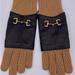 Gucci Accessories | Gucci Leather/Wool Gloves Brown/Tan Medium | Color: Brown/Tan | Size: Os