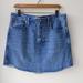 Madewell Skirts | Madewell Denim A Line Mini Skirt Blue Women's 30 | Color: Blue | Size: 10