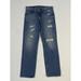 Levi's Jeans | Mens Levis 502 Regular Taper Jeans Denim Distressed Jeans Size 31x32 | Color: Blue | Size: 31