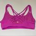 Athleta Intimates & Sleepwear | *Athleta Pink Criss Cross Sports Bra Xxs | Color: Pink | Size: Xxs