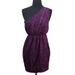 Urban Outfitters Dresses | Audrey 3+1 One Shoulder Purple Mini Dress | Color: Pink/Purple | Size: S