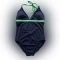 Converse Swim | Converse One Star One Piece Swimsuit | Color: Blue/Green | Size: Xl