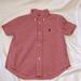 Ralph Lauren Shirts & Tops | Boys Ralph Lauren Classic Botton Short Sleeve Shirt - Size 3t | Color: Red/White | Size: 3tb