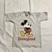 Disney Shirts & Tops | Kids Disneyland T Shirt 90’s Vintage Size M 10-12 | Color: Gray | Size: Mb