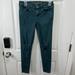 American Eagle Outfitters Jeans | American Eagle Size 6 Dark Teal Super Stretch Jegging | Color: Blue/Green | Size: 6