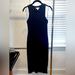 Nine West Dresses | Casual Black Midi Dress Size Xs | Color: Black | Size: Xs