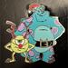 Disney Jewelry | Disney Limited Edition Christmas Sully And Mike Wazowski Monsters Inc Pin | Color: Blue/Green | Size: Os