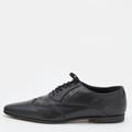Gucci Shoes | Gucci Black Leather Wingtip Lace Up Oxfords Size 43 | Color: Black | Size: 43