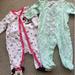 Disney One Pieces | Baby Onesie | Color: Green/Pink | Size: 0-3mb