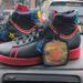 Converse Shoes | Converse All Star Pro Leather Hi Top Sneakers Black Red Blue Yellow Womens Sz 9 | Color: Black | Size: 9