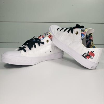 Converse Shoes | Converse Chunk Taylor All Star Low Mi Gente Capsule Bodega Skateboard Sneakers | Color: Red/White | Size: 6.5