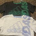 Adidas Shirts & Tops | Euc Boys Adidas Shirts. | Color: Black/Gray | Size: 8b