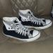 Converse Shoes | Converse High-Top Chuck Taylor All Star Double Upper Layer Black & White 8m 10w | Color: Black | Size: 8