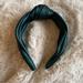 J. Crew Accessories | J.Crew Turban Knot Headband In Satin | Color: Green | Size: Os