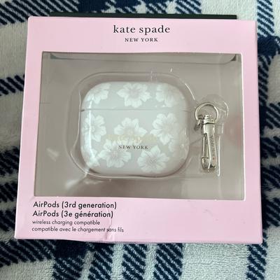 Kate Spade Cell Phones & Accessories | Kate Spade Airpods Case | Color: Cream | Size: Os
