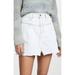 Free People Skirts | Free People Skirt Silver Lake Denim Mini High Rise Pleated Frayed Hem Size 27 | Color: Blue | Size: S