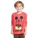 Disney Shirts & Tops | 5/$25 Disney Mickey Mouse Ladies Man Tee | Color: Red/Yellow | Size: 5tb