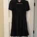Michael Kors Dresses | Micheal Kors Black Short Sleeved Vneck Dress | Color: Black | Size: S
