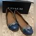 Coach Shoes | Coach Women’s Ballet Shoes | Color: Blue | Size: 5.5