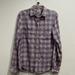 J. Crew Shirts | J.Crew Flannel Shirt Men's Gray/Blue/Red Slim Fit Button Front Long Sleeve Med | Color: Gray/Red | Size: M