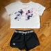 Under Armour Matching Sets | Girls Under Armour Outfit | Color: Black/White | Size: Mg