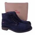 Levi's Shoes | Levi’s Sheffield Suede Navy Leather Work Boots | Color: Blue | Size: Various