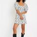 Urban Outfitters Dresses | Laura Ashley X Urban Outfitters Penelope Toile Puff Sleeve Baby Doll Dress | Color: Black/White | Size: Xs