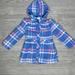 Disney Jackets & Coats | Disney’s Cinderella Plaid Jacket / Coat Blue & Pink Winter Jacket 4t | Color: Blue/Pink | Size: 4tg