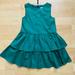 J. Crew Dresses | J. Crew Green Tier Girl Dress. Size 4. Nwt. | Color: Green | Size: 4g