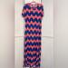 Lularoe Dresses | New Large Lularoe Maria Dress | Color: Blue/Red | Size: L