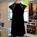 Zara Dresses | A Line Dress With Lace Zara | Color: Black | Size: Xs