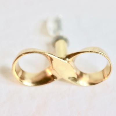 Anthropologie Accents | Anthropologie Hardware Infinity Gold Knob | Color: Gold/Silver | Size: Os