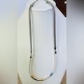 J. Crew Jewelry | Jcrew Necklace | Color: Silver/White | Size: Os