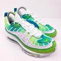 Nike Shoes | Nike Air Max 98 Se Womens Bubble Pack Aqua Shoes | Color: Green/White | Size: 6